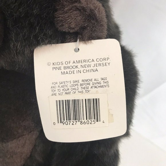 Kids of America Corp Gorilla Plush NOS Vintage 13" - Picture 10 of 11